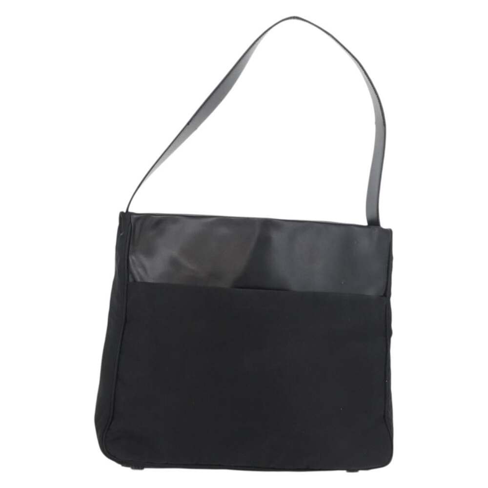 Prada Nylon Shoulder Bag Black